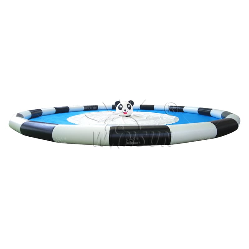 Panda Theme Inflatable Water Pool with Center Jumping Pillow